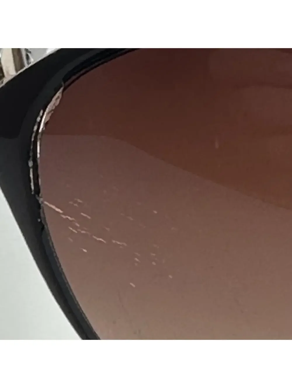 Jessica Simpson Gold & Brown Gradient Cat Eye Sunglasses
